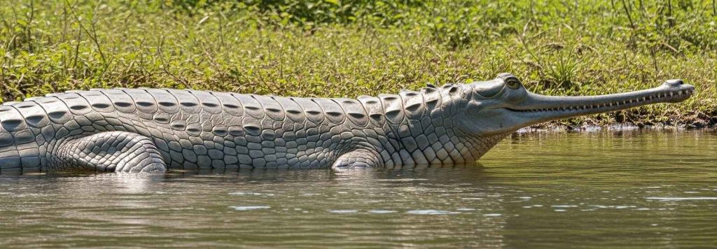 gharial in katarniaghat