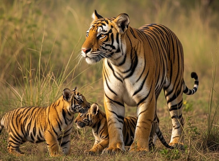 Tiger in Katarniaghat Wildlife Sanctuary